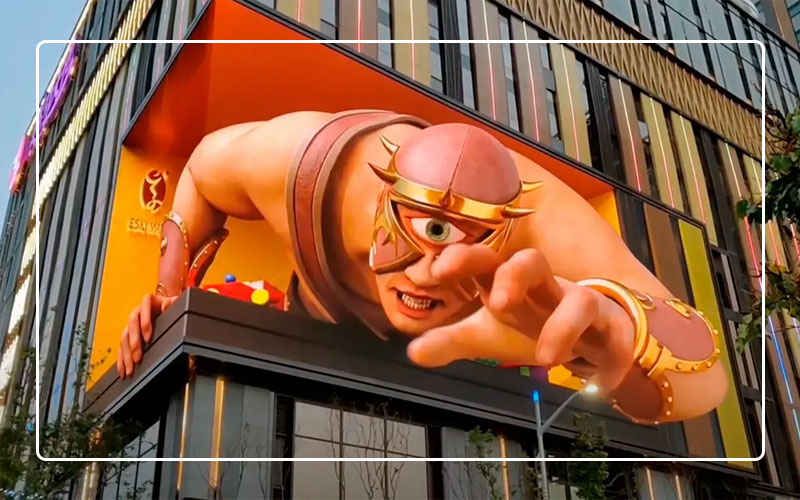 تبلیغات سه بعدی