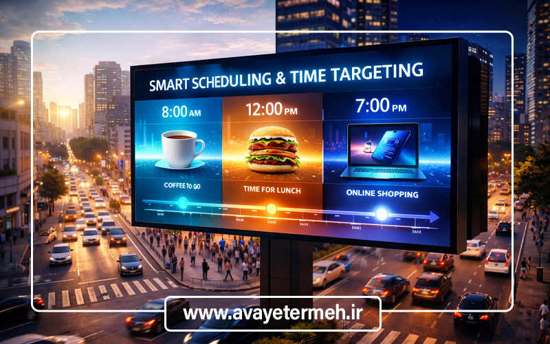 امکان زمان بندی و هدف گذاری هوشمند در بیلبوردهای دیجیتال